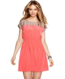 Pairing a fresh color palette with a mega-girlish silhouette, Sequin Hearts creates the perfect dress for a look that's femme and sweet! Pairing a fresh color palette with a mega-girlish silhouette, Sequin Hearts creates the perfect dress for a look that's femme and sweet!
