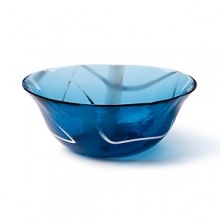 DIANE von FURSTENBERG Ribbon Glass 10 Serving Bowl