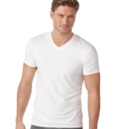 This Original Series v-neck t-shirt from Under Armour® is Engineered to perform when you need it most.