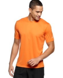 Rev up your workout wardrobe with this running shirt from Asics.
