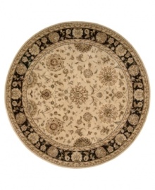 A great contrast to wood floors, this light-toned area rug dresses your home with warm beige color and delightful floral designs. Inspired by the opulent look and feel of Persian rugs, this gorgeous Nourison 2000 piece features a durable handcrafted construction that is sure to bring long-lasting allure to your home. A great contrast to wood floors, this light-toned area rug dresses your home with warm beige color and delightful floral designs. Inspired by the opulent look and feel of Persian rugs, this gorgeous Nourison 2000 piece features a durable handcrafted construction that is sure to bring long-lasting allure to your home.