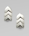 EXCLUSIVELY AT SAKS.COM A structured piece with movement and shine, accented in black rhinestones.Silver oxide plated brassGlass stonesLength, about 2Post backImported 