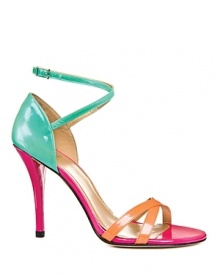 Stuart Weitzman Sandals - Livia Strappy Color Block