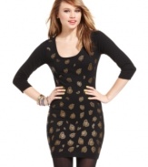 Animal-style studding makes this Material Girl tunic a must-have!