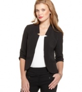 Pair this blazer from Sequin Hearts over a casual tee to sharpen up your look!