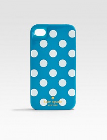 Flirty polka dots cover this protective iPhone® case for a notice-me look. Silicone2½W X 4½H X ¾DImportedPlease note: iPhone® not included. 