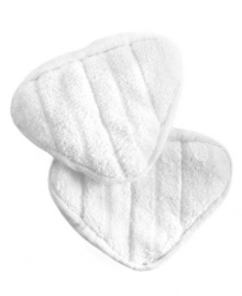 Keep your Bionaire steam mop cleaning at full strength with this set of 2 microfiber replacement pads. Triple-action cleaning leaves your floors spotless. Keep your Bionaire steam mop cleaning at full strength with this set of 2 microfiber replacement pads. Triple-action cleaning leaves your floors spotless.