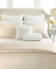 Simply classic, the Polished Piqué boudoir pillow from Barbara Barry is always elegant in pure textured cotton. Finished with a coordinating flange. Simply classic, the Polished Piqué boudoir pillow from Barbara Barry is always elegant in pure textured cotton. Finished with a coordinating flange.