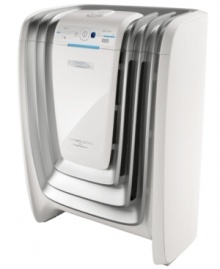 Just breathe. It's that simple with this powerful purifier, which uses 3 stages of filtration to reduce odors, capture pollutants and freshen up your surroundings. Capturing 99.97% of dust & allergens, this welcome guest boasts an ultra-quiet operation at all five speeds. 5-year warranty. Just breathe. It's that simple with this powerful purifier, which uses 3 stages of filtration to reduce odors, capture pollutants and freshen up your surroundings. Capturing 99.97% of dust & allergens, this welcome guest boasts an ultra-quiet operation at all five speeds. 5-year warranty.