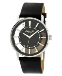 Kenneth Cole New York has nothing to hide in regards to timeless design and precision -- this handsome watch is no exception. Kenneth Cole New York has nothing to hide in regards to timeless design and precision -- this handsome watch is no exception.