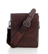 Take the day by storm with a classic messenger bag that doesn't weigh you down but instead conveniently packs everything you need into a spacious main compartment that has just the right amount of space and organization with card slots, pen holder and a full length zipper pocket. Limited lifetime warranty.