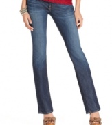 In a classic straight cut and medium wash, these Lucky Brand Jeans Charlie jeans are the perfect go-to denim staple!