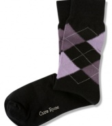 Fashion for your feet just got easier with these argyle socks from Club Room.