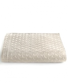 Hotel Collection reinvents modern quilting with a unique ring pattern and lustrous shine in this exceptionally soft coverlet. Featuring a rich texture that adds sophisticated contrast to the Rings bedding ensemble. (Clearance) Hotel Collection reinvents modern quilting with a unique ring pattern and lustrous shine in this exceptionally soft coverlet. Featuring a rich texture that adds sophisticated contrast to the Rings bedding ensemble. (Clearance)