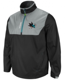 Put your San Jose Sharks pride on display with this NHL jacket from Reebok. Put your San Jose Sharks pride on display with this NHL jacket from Reebok.