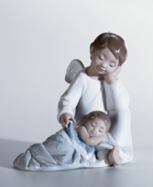 Let someone know they have a special friend looking after them! This sweet and adorable figurine makes a wonderful gift for a new mom. Crafted of fine porcelain with delicate painted hues and a high-gloss finish. Measures 7.5 x 4.75. Let someone know they have a special friend looking after them! This sweet and adorable figurine makes a wonderful gift for a new mom. Crafted of fine porcelain with delicate painted hues and a high-gloss finish. Measures 7.5 x 4.75.