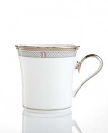 Beautiful in its simplicity, this collection features a timeless, elegant design. The pristine bone china is accented by a single, shimmering band of platinum. The understated beauty of this china will add a refined sophistication to your dining experience for years to come. Qualifies for Rebate