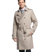 Always sophisticated, weather or not. This trench coat from Lauren by Ralph Lauren is the perfect topper.
