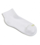 Cushioned comfort is yours with these classic quarter-top socks by HUE. Comes in a pack of six.