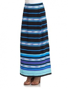 THE LOOKStriped printBanded waistSeam detailsBack zip closureTHE FITAbout 38 longTHE MATERIALSilkCARE & ORIGINDry cleanImportedModel shown is 5'10 (177cm) wearing US size Small. THE LOOKStriped printBanded waistSeam detailsBack zip closureTHE FITAbout 38 longTHE MATERIALSilkCARE & ORIGINDry cleanImportedModel shown is 5'10 (177cm) wearing US size Small.