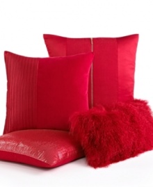 Red is rich! This INC International Concepts Ribbed Basic decorative pillow perfectly completes your bedding ensemble with an extra-soft, sophisticated finish. Red is rich! This INC International Concepts Ribbed Basic decorative pillow perfectly completes your bedding ensemble with an extra-soft, sophisticated finish.
