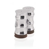 Atticus's rich Bamboo collection is the perfect way to entertain in style. A deep rosewood finish and bamboo-inspired aluminum handles make these shakers the ultimate marriage of form and function.