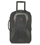 Overnight it! One night trips are a cinch with this versatile traveler featuring an extremely durable exterior constructed from exclusive X-Tech fabric and a stocked main compartment with a fold-out suit section, front pocket for files and organizers for all of the little details of the trip. The perfect compact size for traveling on a moment's notice! Tumi quality assurance.