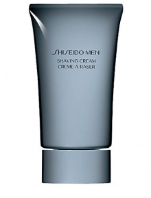 A rich shaving cream that adheres closely to skin to ensure a smooth shave on even the thickest beard or dry skin. Helps prevent razor burn and rinses off easily. Super smooth cream makes the razor glide easily over skin to help prevent redness and irritation. Formulated with Damage Defense Complex to replenish moisture and increase the skin's protective barrier function. Recommended for all skin types. A rich shaving cream that adheres closely to skin to ensure a smooth shave on even the thickest beard or dry skin. Helps prevent razor burn and rinses off easily. Super smooth cream makes the razor glide easily over skin to help prevent redness and irritation. Formulated with Damage Defense Complex to replenish moisture and increase the skin's protective barrier function. Recommended for all skin types.