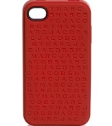Flaunt your taste for high design with this MARC BY MARC JACOBS protective iPhone case.