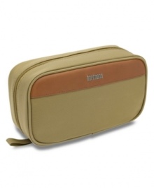 From London to Louisiana, this is luxury that lasts. The Hartmann Intensity toiletry kit features top-quality leather details and a fully organized interior for all of your travel toiletry essentials. Full warranty. From London to Louisiana, this is luxury that lasts. The Hartmann Intensity toiletry kit features top-quality leather details and a fully organized interior for all of your travel toiletry essentials. Full warranty.
