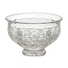 This stunning crystal bowl plays host to everything from candy to pot pourri, and serves as a dramatic display in your home. This stunning crystal bowl plays host to everything from candy to pot pourri, and serves as a dramatic display in your home.
