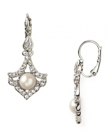 Make statement jewelry your signature. Carolee's crystal and pearl drop earrings are elegant yet easy-to-wear, adding heirloom impact to every look. Make statement jewelry your signature. Carolee's crystal and pearl drop earrings are elegant yet easy-to-wear, adding heirloom impact to every look.