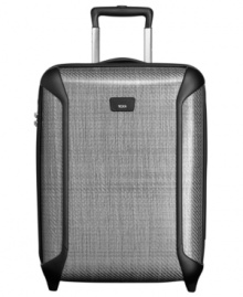 Dependable durability, professional protection. Crafted from Tegris®, a revolutionary armor-like thermoplastic used in race-cars and protective equipment for football players, this lightweight carry-on rises above the bumps and bruises of travel. A X-Brace 45™ handle system adds to the structural rigidity and prevents damage to the mobility of this 2-wheel easy glider. 5-year warranty. Dependable durability, professional protection. Crafted from Tegris®, a revolutionary armor-like thermoplastic used in race-cars and protective equipment for football players, this lightweight carry-on rises above the bumps and bruises of travel. A X-Brace 45™ handle system adds to the structural rigidity and prevents damage to the mobility of this 2-wheel easy glider. 5-year warranty.