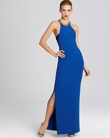 BCBGMAXAZRIA Gown - Jewel Neck Gown BCBGMAXAZRIA Gown - Jewel Neck Gown