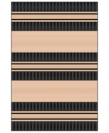 Stripecast: with wide, colorblocked bands and rich texture, Liorra Manne's Tropez Stripe rug has the ability to pull a room together in chic, relaxed style. UV-stabilized, mold and mildew-resistant, the versatile rug in black and oatmeal hues is equally pretty indoors or out. Stripecast: with wide, colorblocked bands and rich texture, Liorra Manne's Tropez Stripe rug has the ability to pull a room together in chic, relaxed style. UV-stabilized, mold and mildew-resistant, the versatile rug in black and oatmeal hues is equally pretty indoors or out.