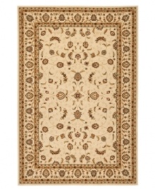 A collection of intricate medallions inspired by ancient Persian tapestries create a rich, multifaceted design in the Majesty area rug by Safavieh. Crafted in Turkey of heat-set polypropylene for long-lasting endurance and sheer color brilliance. (Clearance) A collection of intricate medallions inspired by ancient Persian tapestries create a rich, multifaceted design in the Majesty area rug by Safavieh. Crafted in Turkey of heat-set polypropylene for long-lasting endurance and sheer color brilliance. (Clearance)