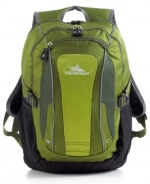 The new order. Welcome ease & versatility into the business of your everyday with this lightweight, durable pack. A multi-compartment design features a padded laptop sleeve, front zippered accessory pocket for your MP3 player, a deluxe business organizer and much more. A mesh airflow back panel and shoulder straps keep you carrying in comfort all day long. Lifetime warranty. Qualifies for Rebate