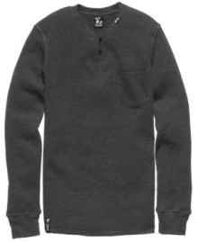 Secure simple, straightforward style in this easy-wear thermal from LRG. Secure simple, straightforward style in this easy-wear thermal from LRG.