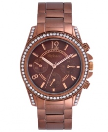 Stunning accents and rich hues define this chic watch from Style&co.