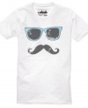 Your future's so bright you even have to wear shades on this graphic t shirt from New World.