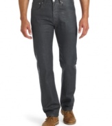 Upgraded with a dark wash these jeans from Levi's are a modern addition to your wardrobe.