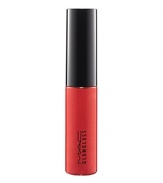 Tinted M·A·C Lipglass is the perfect product for creating shine that lasts in a wide variety of colors. Designed to be worn on its own, or over lip pencil and lipstick, it can impart a glass-like finish or a subtle sheen. With jojoba oil to soften and condition the lips, Lipglass glides on quickly with a sponge tip applicator.