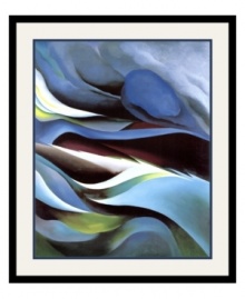 Enchanting waves of blue, yellow and black flow harmoniously in From the Lake No 1., a magnificent art print inspired by Lake George in upstate New York, the site of many famous works by acclaimed American artist Georgia O'Keeffe. Enchanting waves of blue, yellow and black flow harmoniously in From the Lake No 1., a magnificent art print inspired by Lake George in upstate New York, the site of many famous works by acclaimed American artist Georgia O'Keeffe.