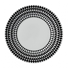 The Mosaic collection from Jasper Conran features a new, transitional concept both striking and fashionable--the bold black and white patterns echo Conran's chic, urban aesthetic.