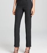 Sleek and chic, these pleated Armani Collezioni pants lend an elevated style sense to your workday.