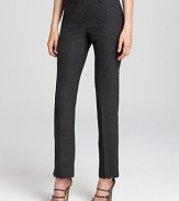 Sleek and chic, these pleated Armani Collezioni pants lend an elevated style sense to your workday.