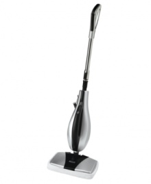 Skipping detergent and other chemicals, the steam mop cleans without making you clean up after it. Including a carpet glider, two quilted cleaning pads and one shaggy pad, this steamer goes from tile to wood to carpet in a quick switch, always providing a high-powered steam that knocks out dirt and grime. 1-year limited warranty. Model 26239. Skipping detergent and other chemicals, the steam mop cleans without making you clean up after it. Including a carpet glider, two quilted cleaning pads and one shaggy pad, this steamer goes from tile to wood to carpet in a quick switch, always providing a high-powered steam that knocks out dirt and grime. 1-year limited warranty. Model 26239.