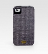 The look of fabric and the protection of plastic, custom-designed to use with the iPhone® 4 and 4S models. Two-piece snap-together designTotal access to all controlsFits iPhone 4 and 4S modelsImported