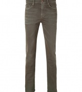 Add instant style to your casual look with these elegantly distressed jeans from Seven for all Mankind - Five-pocket styling, belt loops, logo detailed back pockets, stylishly distressed - Slim cut - Wear with a cashmere pullover and retro-inspired sneakers or with a henley, a blazer, and motorcycle boots