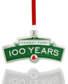 So much to celebrate. Honor the 100th anniversary of Fenway Park with this essential ornament for Boston Red Sox fans. A surefire hit from Kurt Adler. So much to celebrate. Honor the 100th anniversary of Fenway Park with this essential ornament for Boston Red Sox fans. A surefire hit from Kurt Adler.